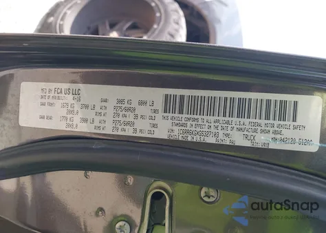 2016 Ram 1500 Express from USA, damaged, VIN 1C6RR6KGXGS327103